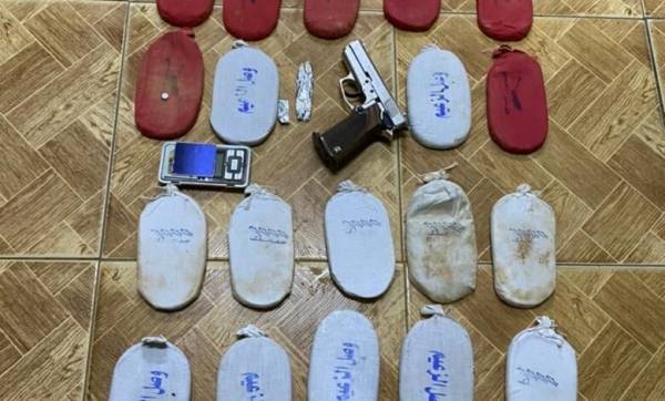 حشيش وصل الزعيم الى قيود الأمن!