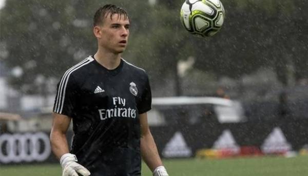 ريال مدريد يدعم حارسه الأوكراني لونين وأسرته