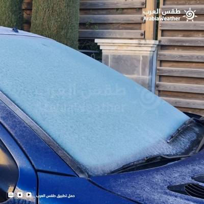 بدء تساقط الثلوج في عمان