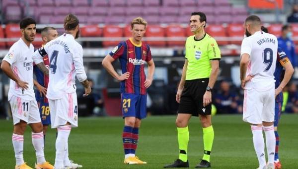 برشلونة وريال مدريد في ليلة “كلاسيكو الجبابرة”