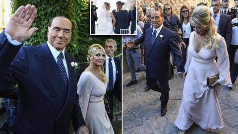 العروس تصغره بنصف قرن .. رئيس الوزراء الإيطالي السابق برلسكوني يتزوج
