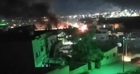 إيقاف شاب شارك في احراق مبنى بلدية الهاشمية