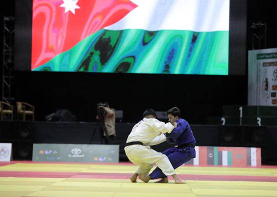 12 ميدالية جديدة للاردن ببطولة الجودو العربية