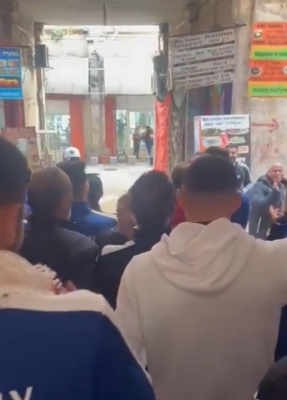 بالفيديو..نادي الفيصلي يتجول في شوارع القدس