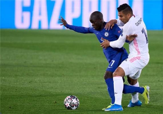 هل تكون موقعة ريال مدريد فرصة كانتي لاستعادة توهجه ؟