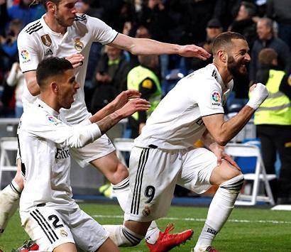 مدريد يتغلب على تشيلسي بثلاثية بنزيمة