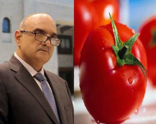 البندورة تحمّر خدود الرئيس