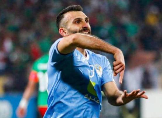 اصابة إحسان حداد امام الرمثا