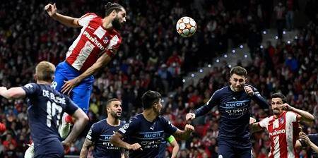 مان سيتي يعبر أتلتيكو مدريد في مباراة العنف