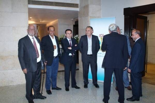 بالصور .. مؤتمر صحفي لصناع مسلسل حضور لموكب الغياب 