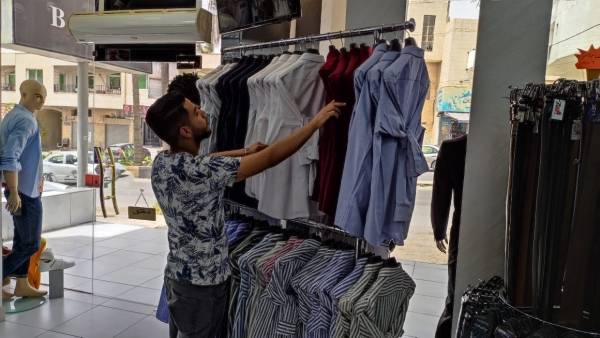 علان: تباين أسعار الألبسة يعود إلى الجودة