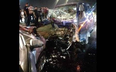 شاهد.. حادث سير مروع في إربد