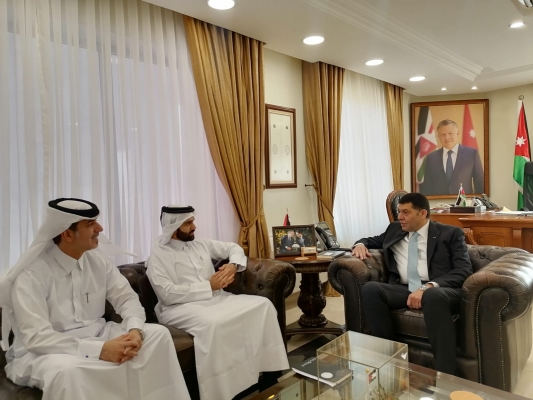 وزير العمل يبحث ُسبل تعزيز التعاون مع مؤسسة قطرية لتشغيل الأردنيين