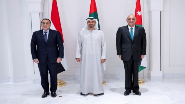 صندوق استثماري بـ 10 مليارات دولار لتنمية اقتصادية بين الإمارات ومصر والأردن