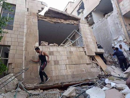 وفاة و 6 إصابات بانهيار في مبنى قيد الانشاء بعمان