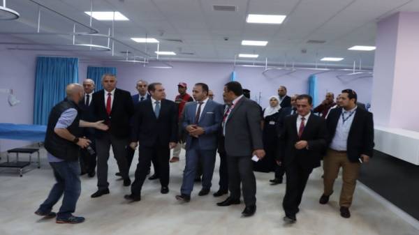افتتاح المرحلة الأولى من تشغيل مستشفى الإيمان عجلون الجديد