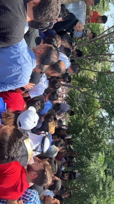 المئات يشيعون جثمان إيمان في إربد (صور)