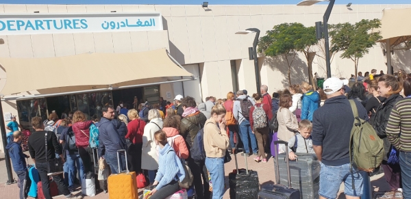 العقبة للمطارات تعتذر للمسافرين عن تأخير استلام أمتعتهم في مطار الملك الحسين الدولي