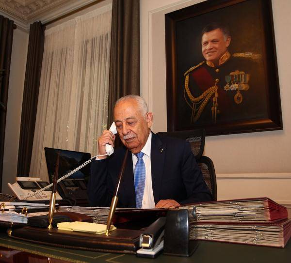 العيسوي ينقل تعازي الملك إلى أبوسير وباج والبواريد