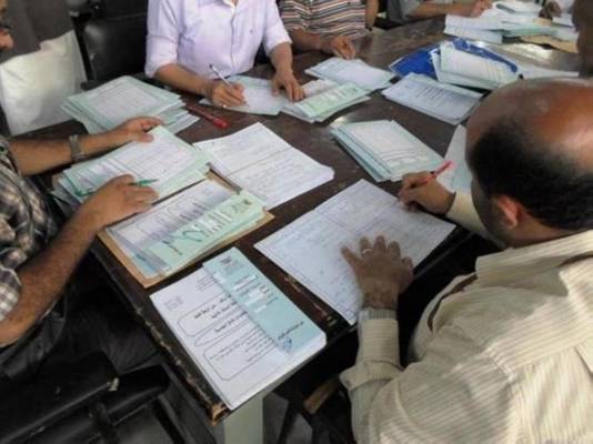 انتهاء عمليات التصحيح الورقي لجميع مباحث امتحان التوجيهي