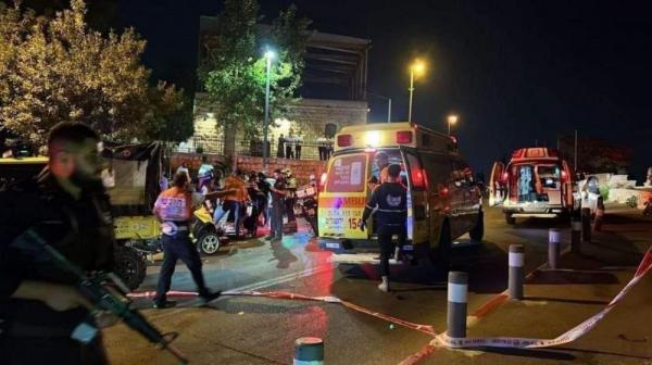 إصابة 7 إسرائيليين بعملية إطلاق نار في القدس