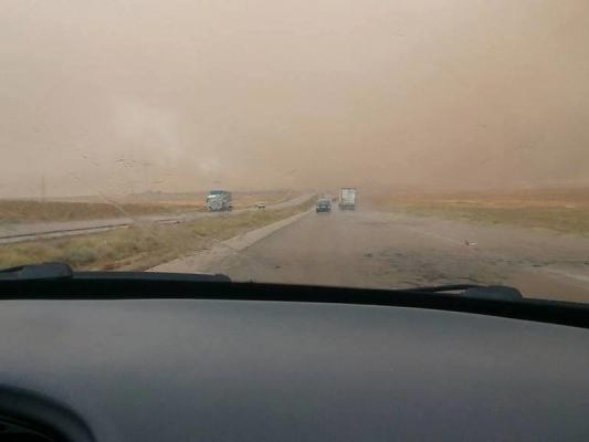 بالفيديو..أمطار على الصحراوي والأرصاد تحذر