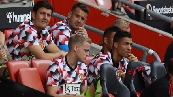 لاعبو مانشستر يونايتد يحتفلون بنبأ رغبة رونالدو بالرحيل !