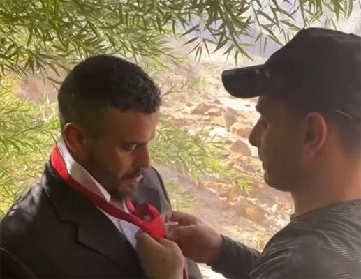 اغرب زفة عريس تمر بالأردن فيديو