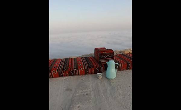 بالفيديو .. مشهد يحبس الانفاس بمرتفعات جنوبي الأردن