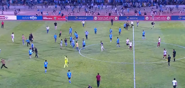 لاعب نادي معان يوضح ما جري بينه وبين جماهير نادي الفيصلي