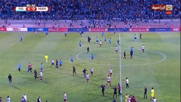 (رقابة الكترونية) لمقتحمي مواجهة الفيصلي ومعان