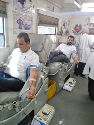 العربية الأوروبية للتأمين تنظم يوم للتبرع بالدم في مقر الشركة