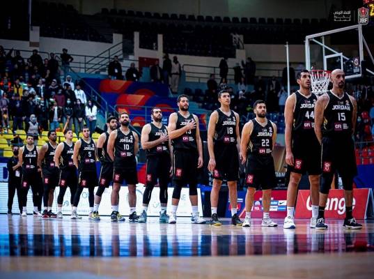 صقور الأردن الثاني عربيا بتصنيف كرة السلة