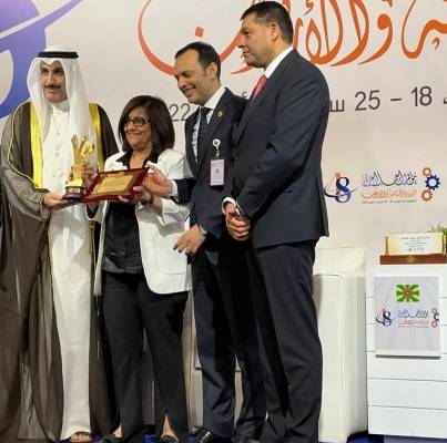 لينا هنديلة تعلق على تكريمها من منظمة العمل العربية (تفاصيل)