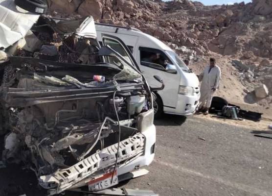 وفاة ثلاثينية بتصادم خمس مركبات على طريق البترول في اربد