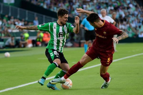 تعادل ريال بيتيس وروما ضمن الدوري الأوروبي