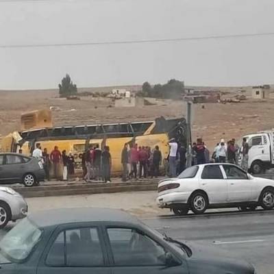 السير يوضح سبب حادث حافلة جامعة الزرقاء