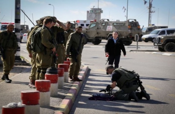 دهس جندي إسرائيلي غربي رام الله واستشهاد منفذ العملية