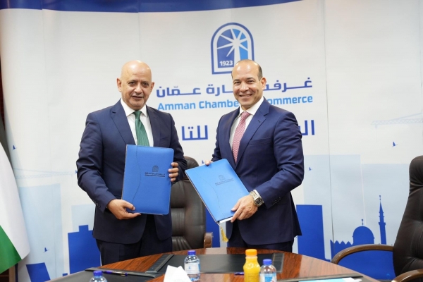 تجديد اتفاقية التأمين الطبي للتجار ما بين مجموعة الخليج للتأمين الأردن وغرفة تجارة عمان