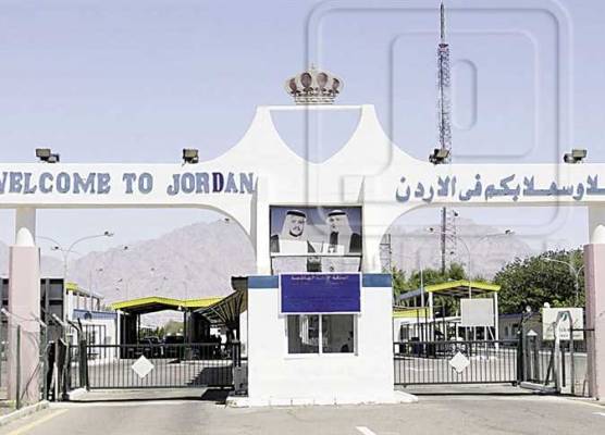 لا تغيير على حركة الشحن في جسر الملك الحسين