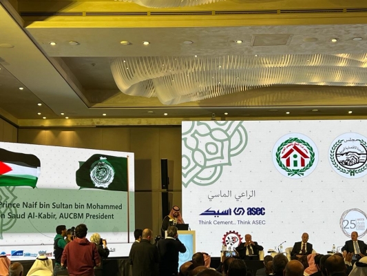 بمشاركة 500 من الدول العربية والاجنبية٠٠ انطلاق مؤتمر الاتحاد العربي للاسمنت