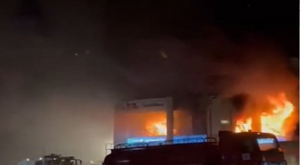حريق يلتهم أحد مراكز التجميل الشهيرة في عبدون