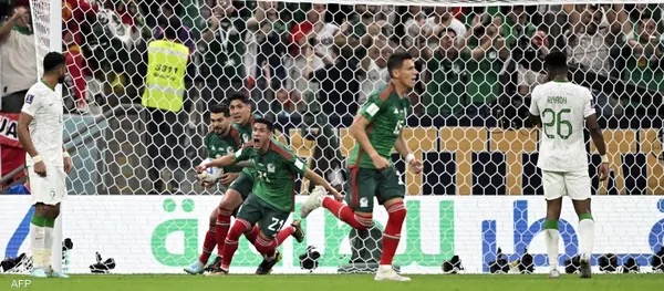 الأخضر السعودي يخرج من تصفيات كاس العالم بعد فوز جميل على الارجنتين وخسارة من المكسيك