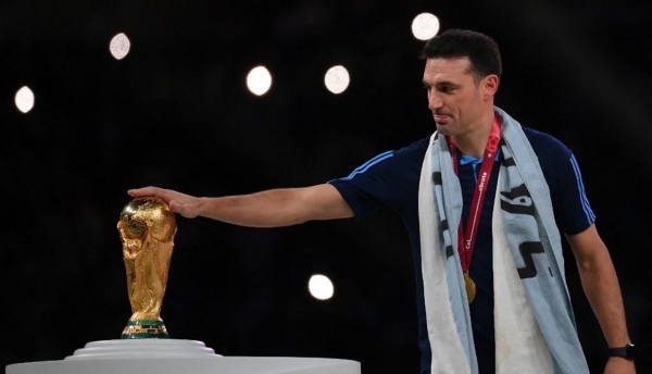 تكريم خاص لمدرب الأرجنتين بعد إحراز لقب كأس العالم