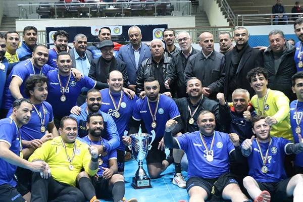 السلط يتوج بدوري اليد