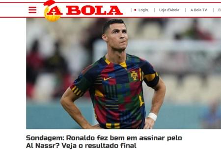 صحيفة برتغالية شهيرة تصدم جماهير النصر