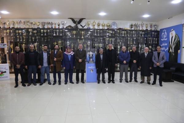 نادي الفيصلي يستقبل وفد الكلية الجامعية التكنولوجيا في ابو علندا  صور