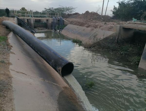 نقل مياه فيضان سد وادي شعيب الى قناة الملك عبد الله