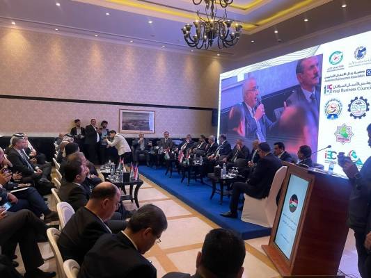 حاكمية جامعة جدارا تشارك بفاعلية في منتدى الأعمال الأردني العراقي.. صور