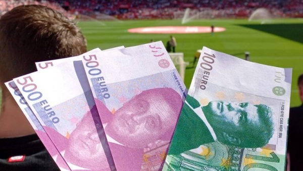 جماهير أتلتيك بلباو تهين برشلونة بـأموال المافيا
